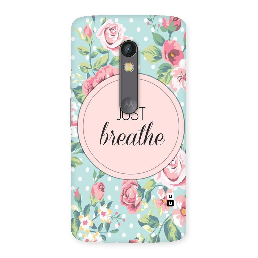 Floral Bloom Back Case for Moto X Play