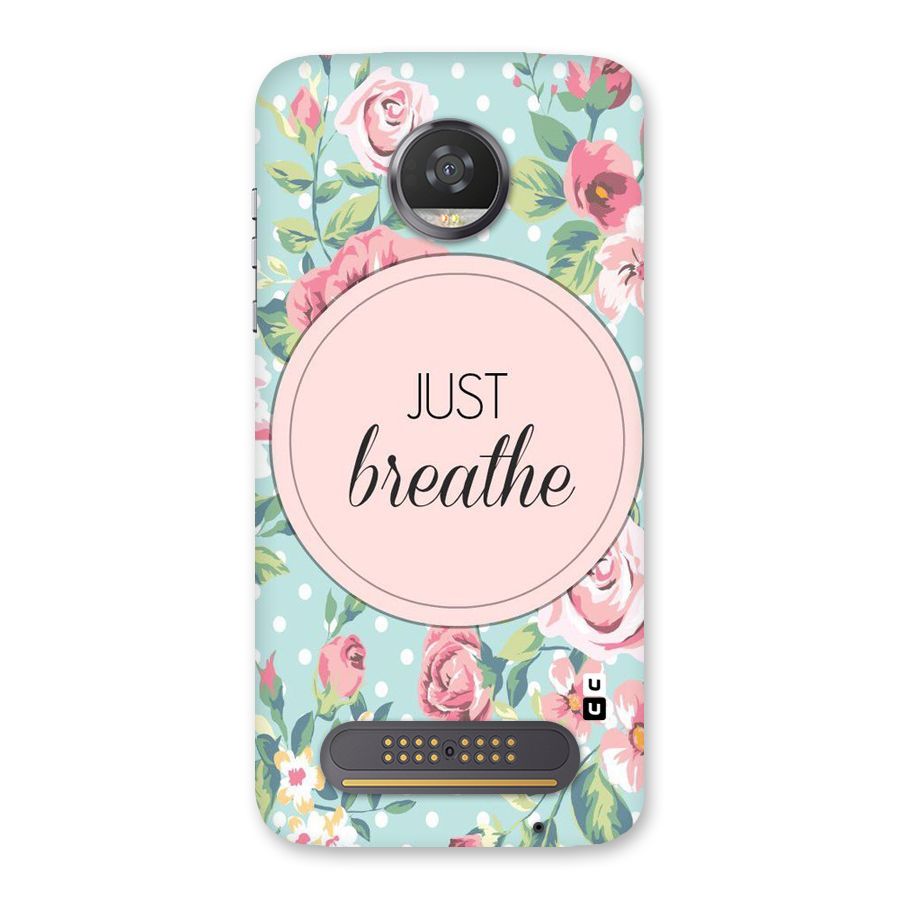 Floral Bloom Back Case for Moto Z2 Play