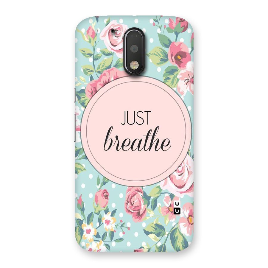 Floral Bloom Back Case for Motorola Moto G4 Plus
