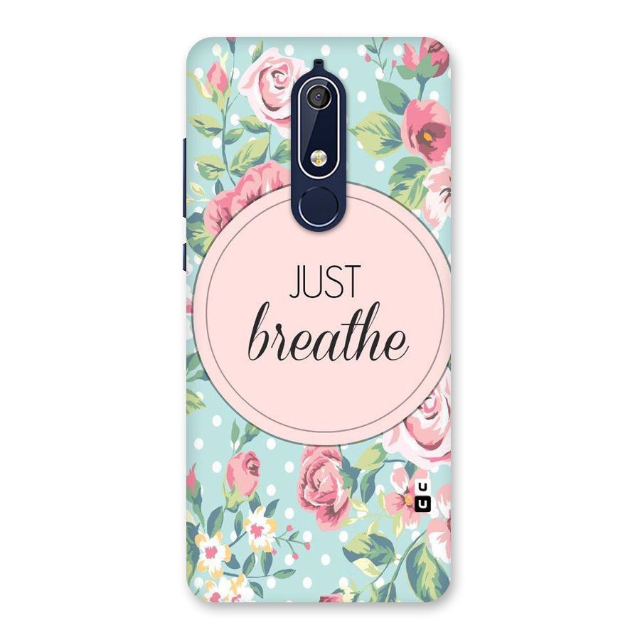 Floral Bloom Back Case for Nokia 5.1