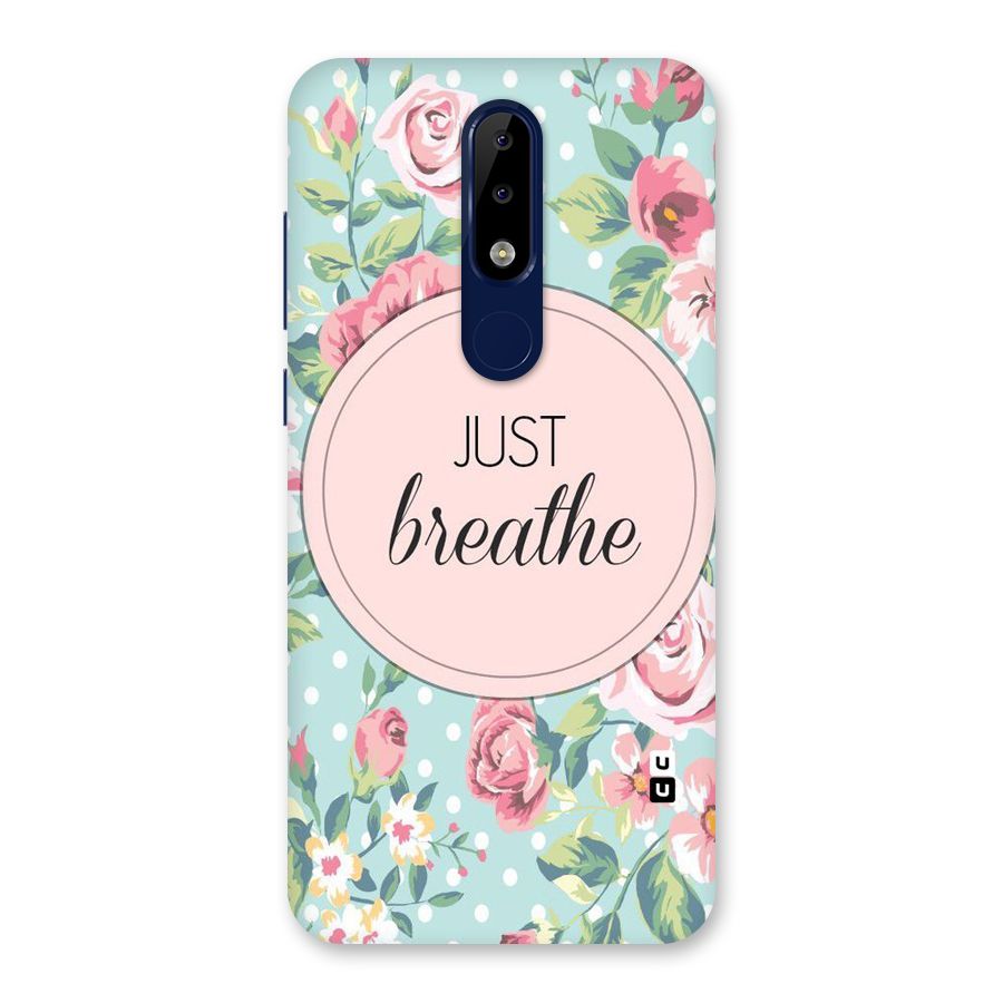 Floral Bloom Back Case for Nokia 5.1 Plus