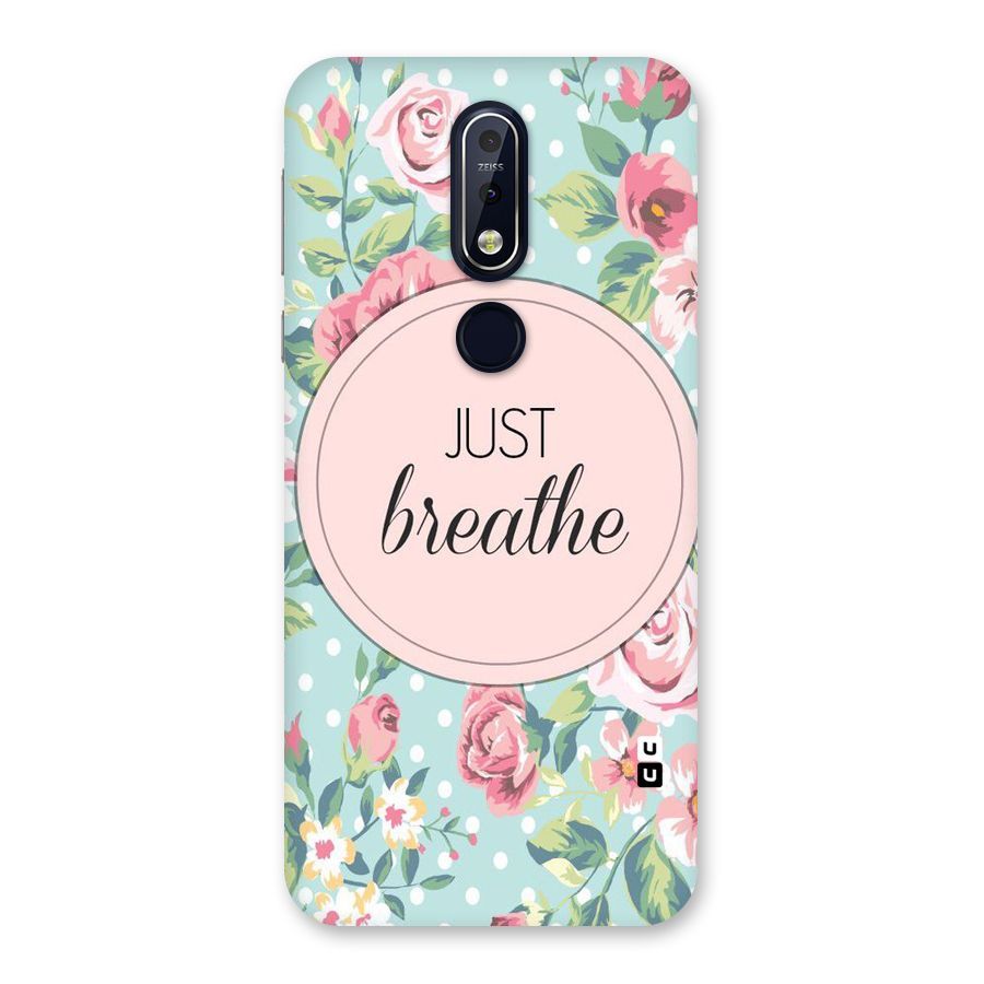Floral Bloom Back Case for Nokia 7.1