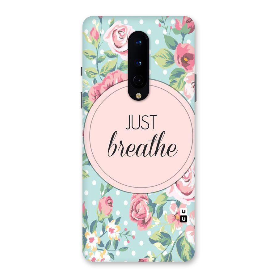 Floral Bloom Back Case for OnePlus 8
