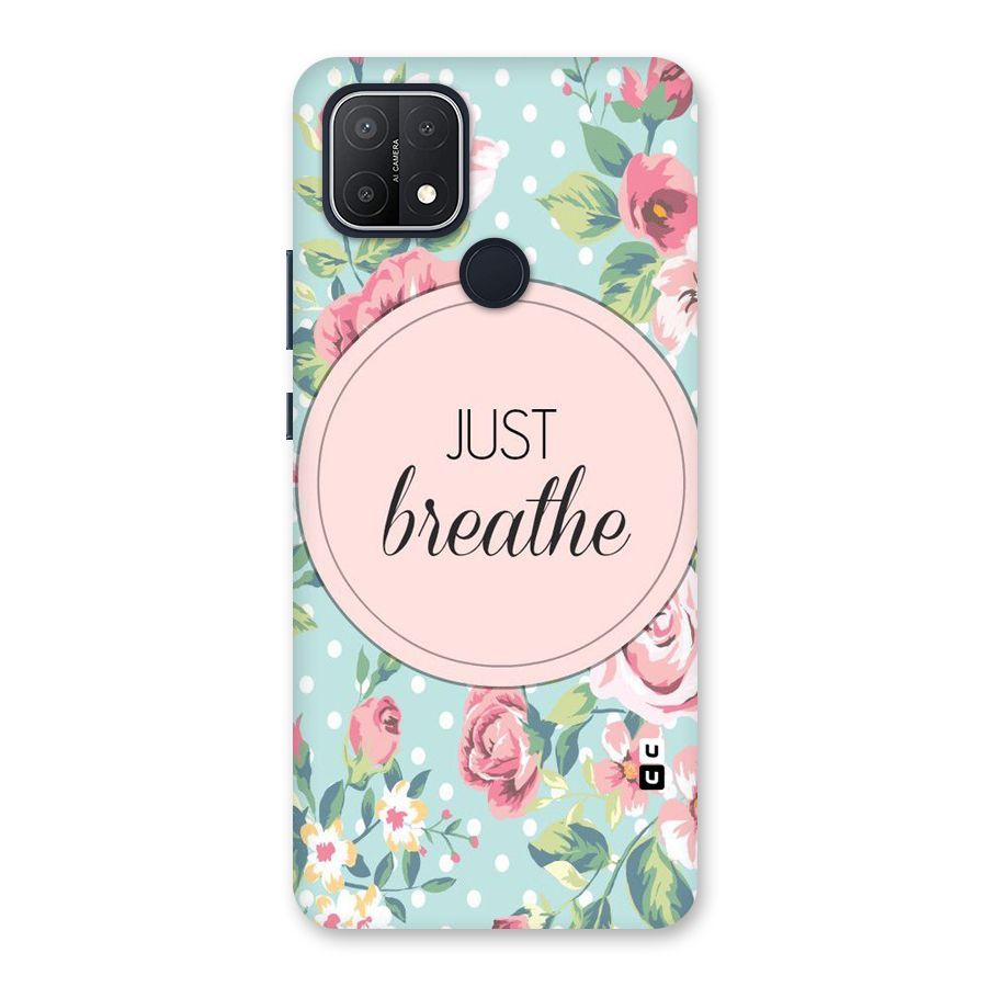 Floral Bloom Back Case for Oppo A15