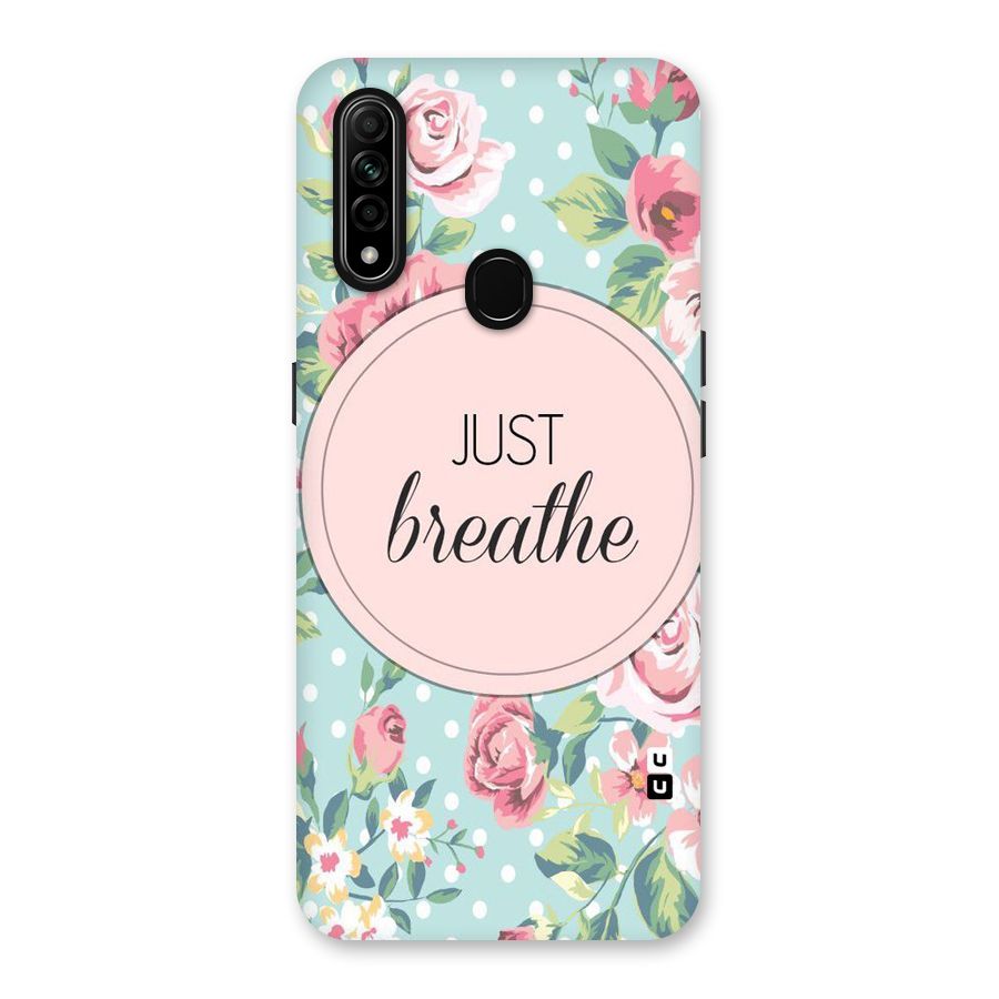 Floral Bloom Back Case for Oppo A31