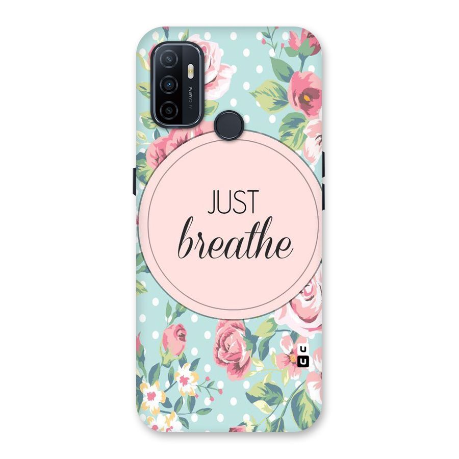 Floral Bloom Back Case for Oppo A32
