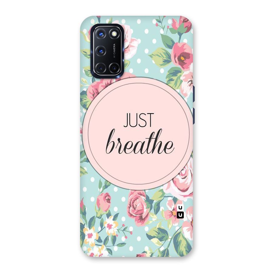 Floral Bloom Back Case for Oppo A52
