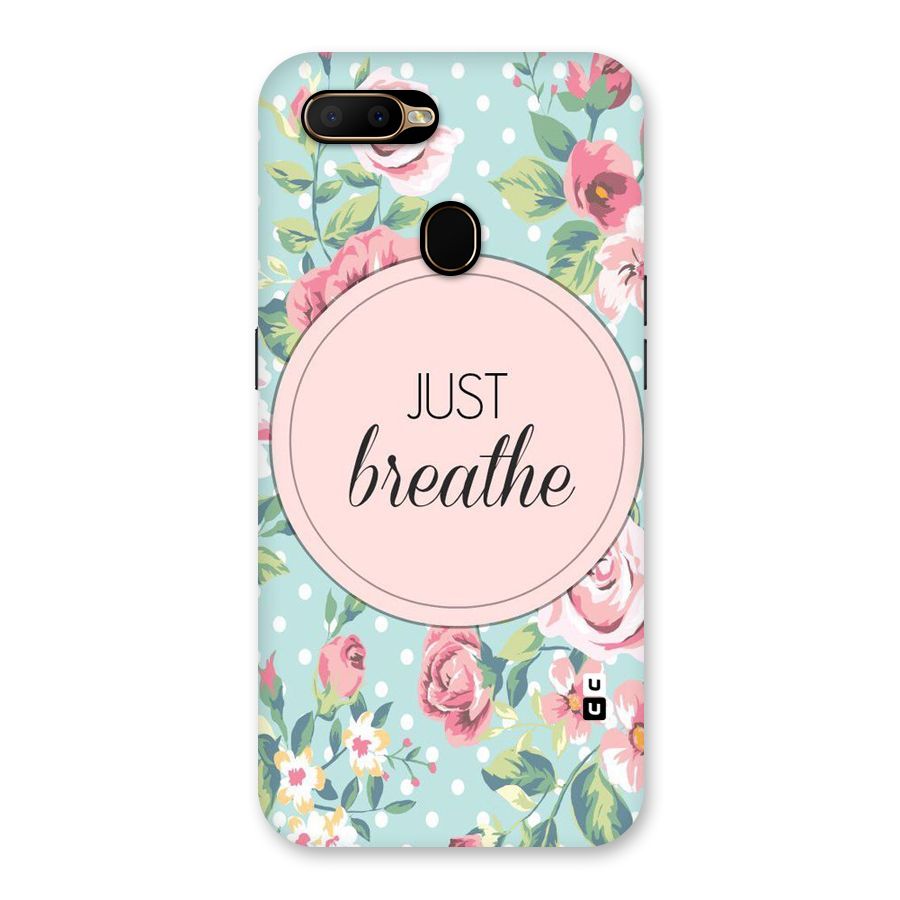 Floral Bloom Back Case for Oppo A5s