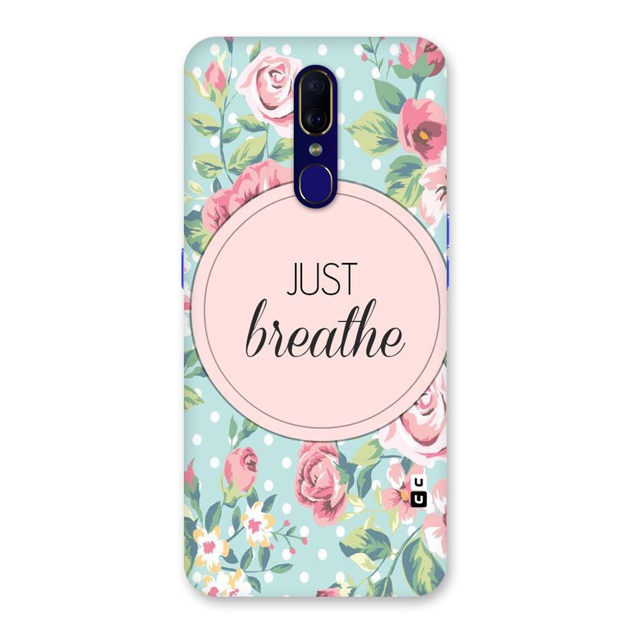 Floral Bloom Back Case for Oppo A9