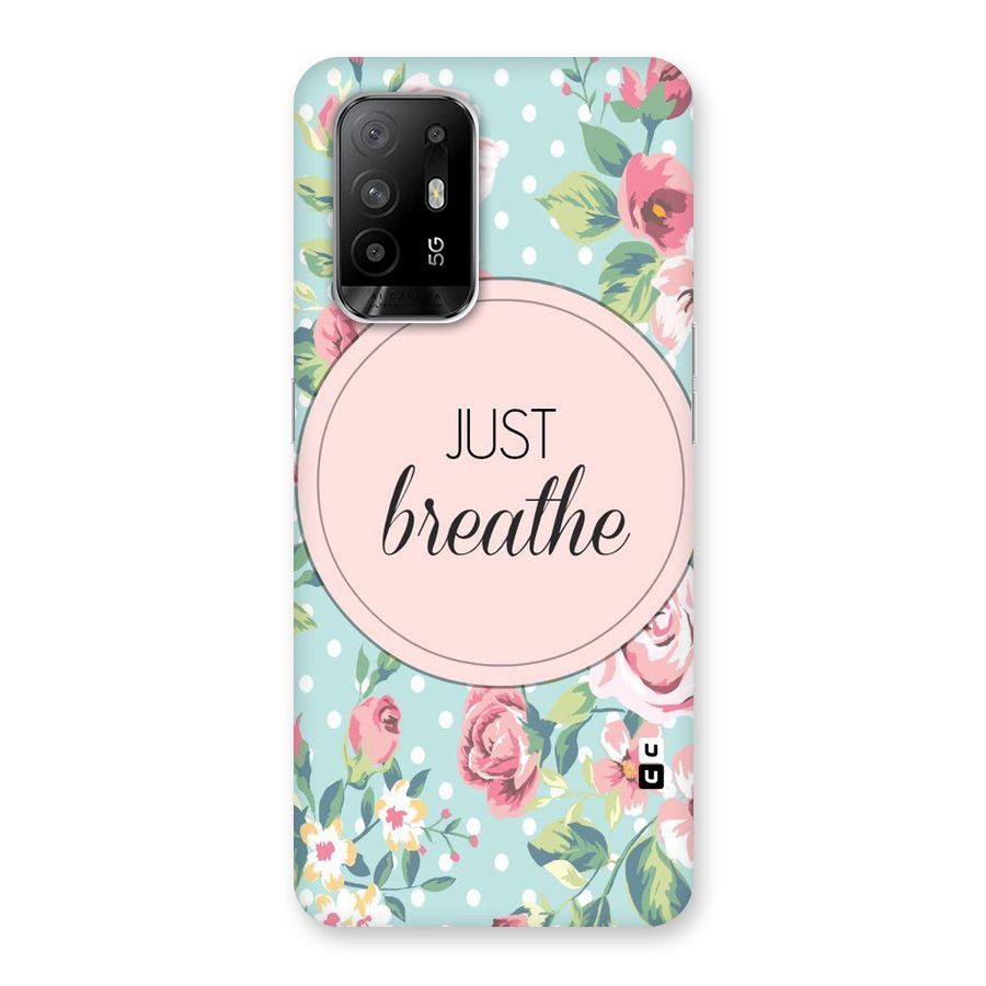 Floral Bloom Back Case for Oppo F19 Pro Plus 5G