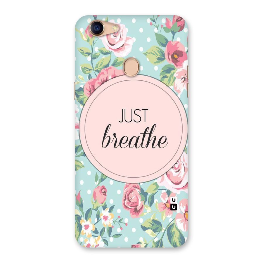 Floral Bloom Back Case for Oppo F5