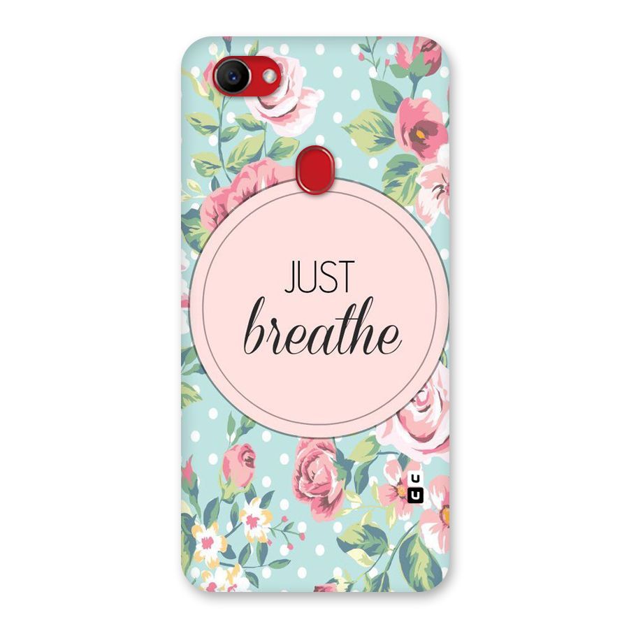 Floral Bloom Back Case for Oppo F7