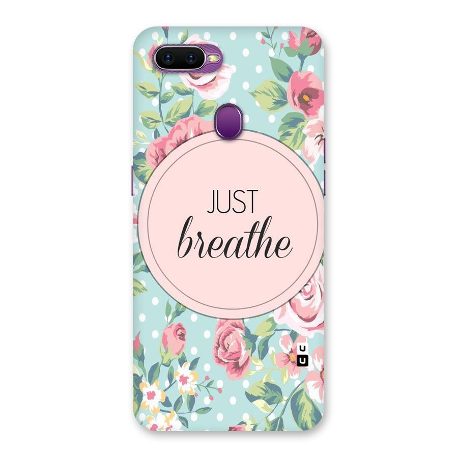 Floral Bloom Back Case for Oppo F9