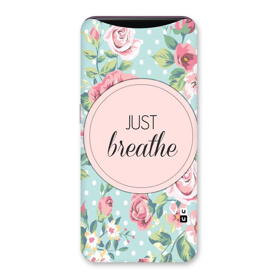 Floral Bloom Back Case for Oppo Find X