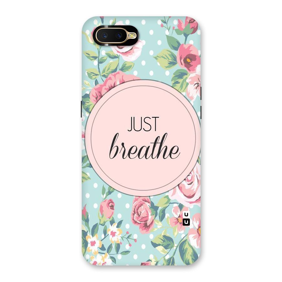 Floral Bloom Back Case for Oppo K1