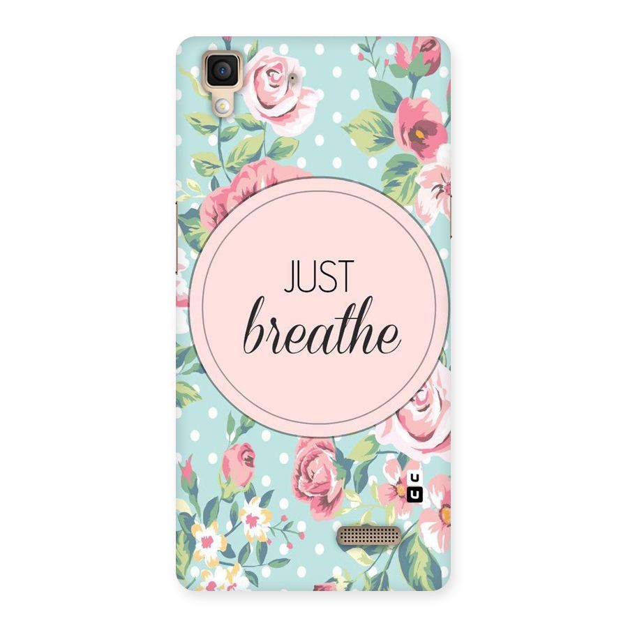 Floral Bloom Back Case for Oppo R7
