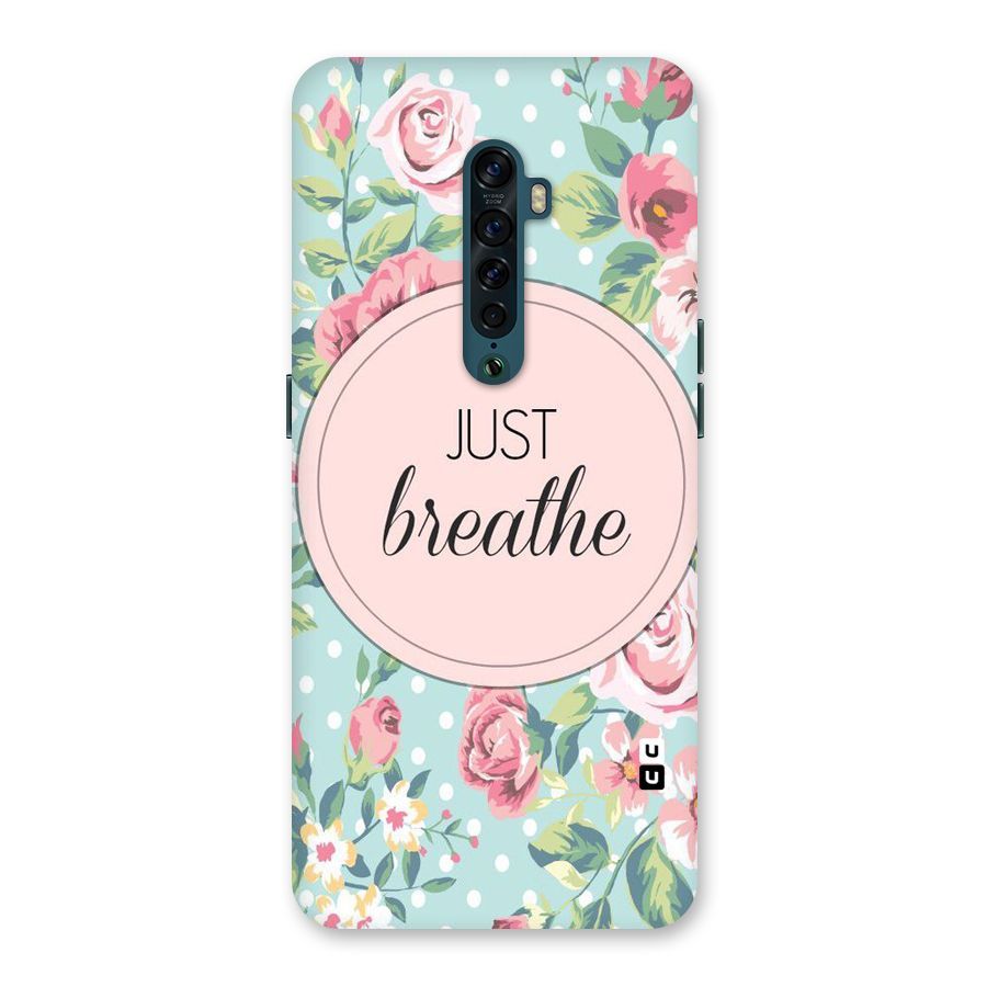 Floral Bloom Back Case for Oppo Reno2