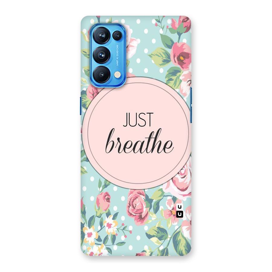 Floral Bloom Back Case for Oppo Reno5 Pro 5G