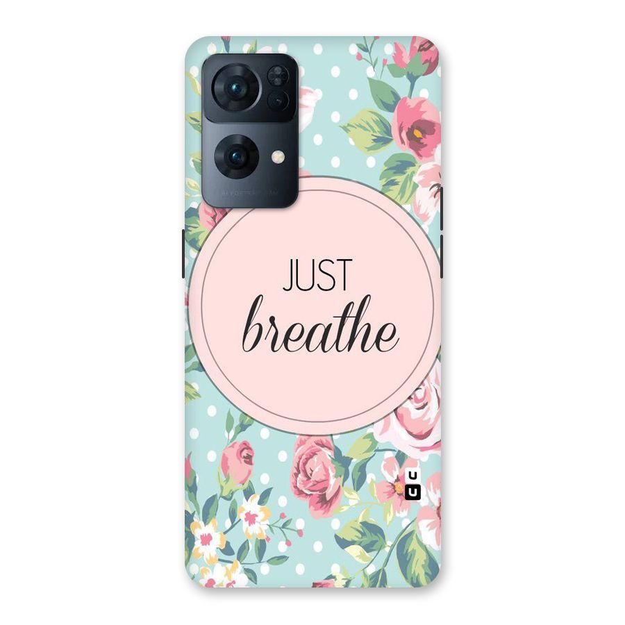 Floral Bloom Back Case for Oppo Reno7 Pro 5G