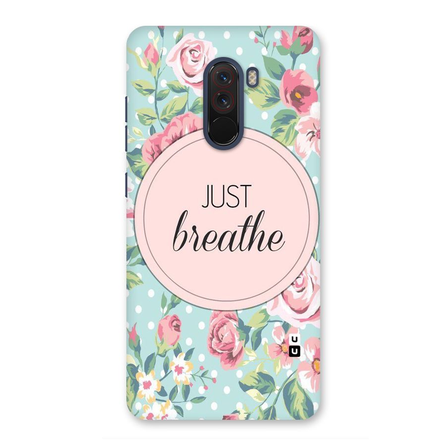 Floral Bloom Back Case for Poco F1