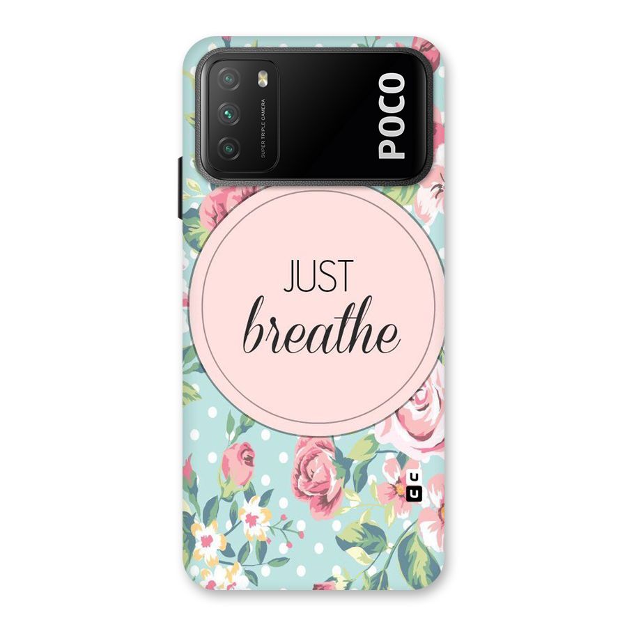 Floral Bloom Back Case for Poco M3