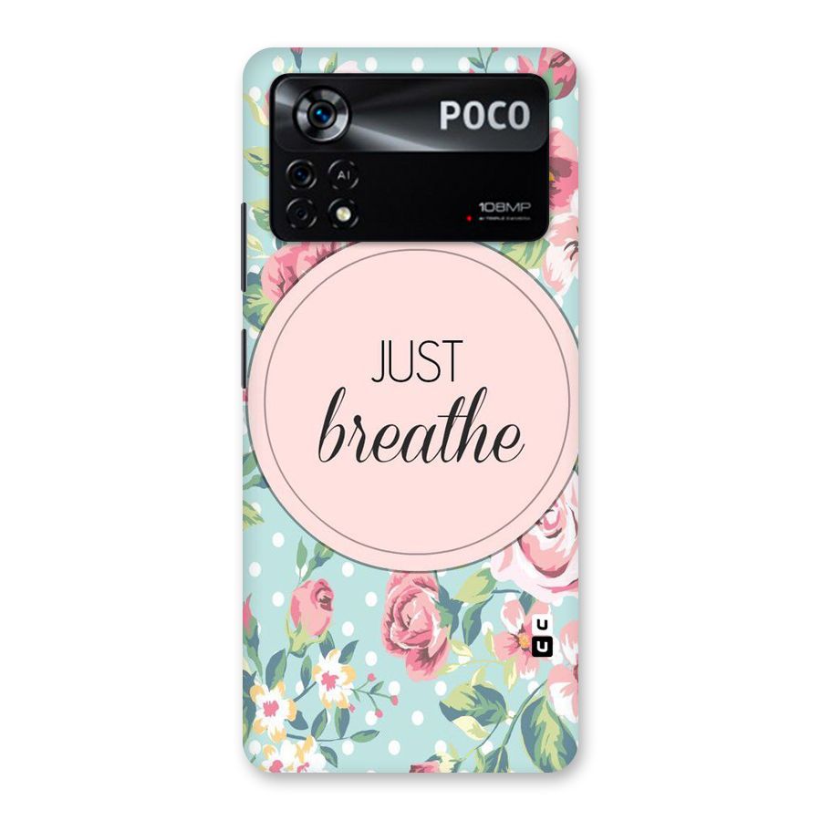 Floral Bloom Back Case for Poco X4 Pro 5G
