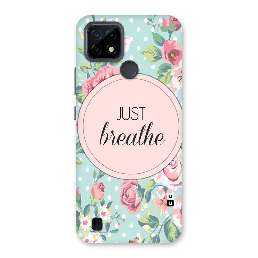 Floral Bloom Back Case for Realme C21
