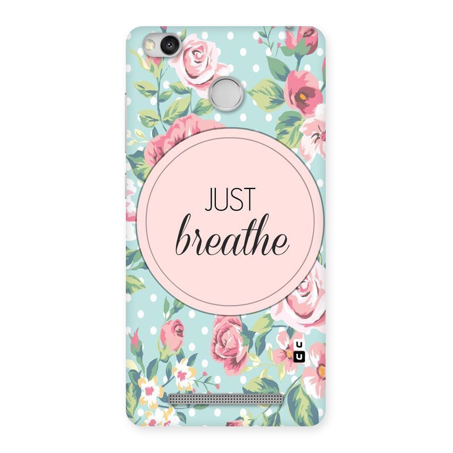 Floral Bloom Back Case for Redmi 3S Prime