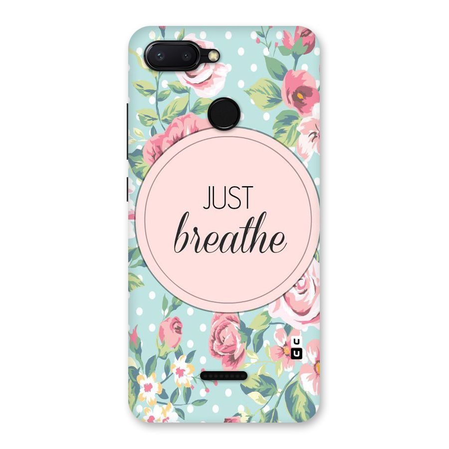 Floral Bloom Back Case for Redmi 6