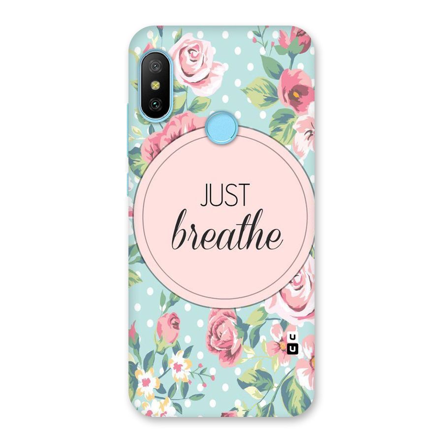 Floral Bloom Back Case for Redmi 6 Pro