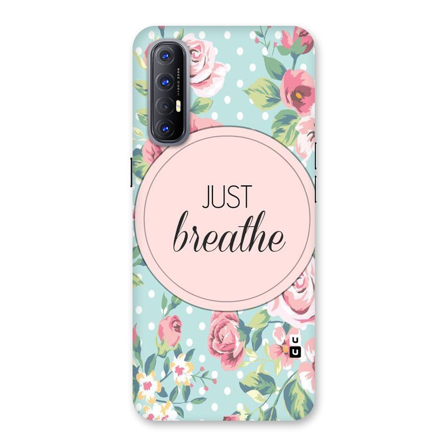 Floral Bloom Back Case for Reno3 Pro