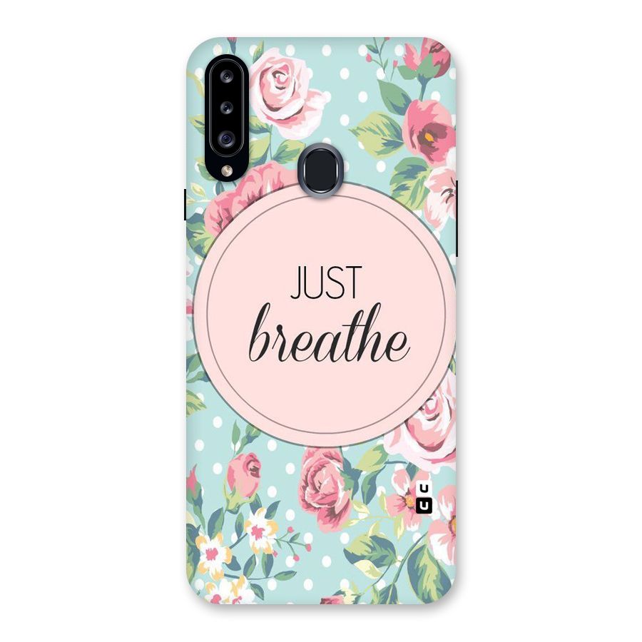 Floral Bloom Back Case for Samsung Galaxy A20s
