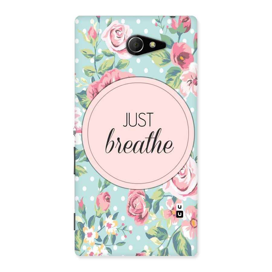 Floral Bloom Back Case for Sony Xperia M2