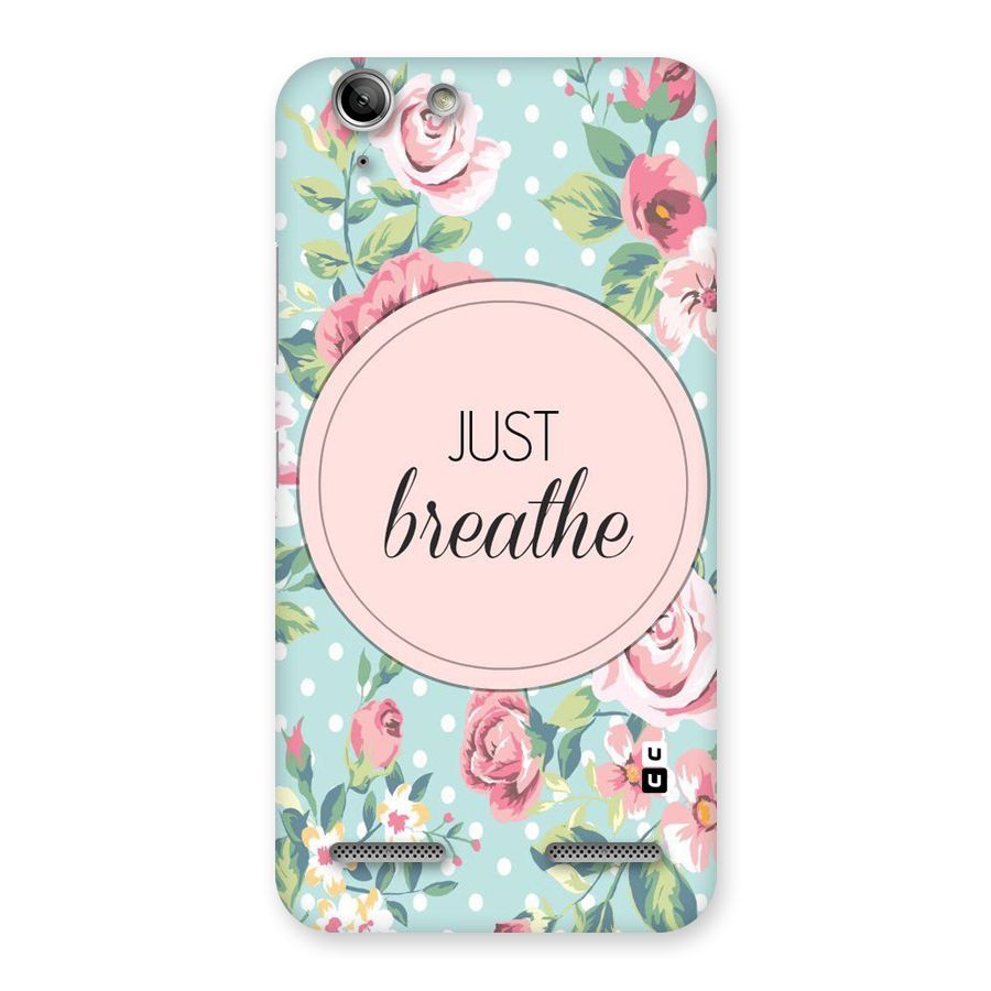 Floral Bloom Back Case for Vibe K5