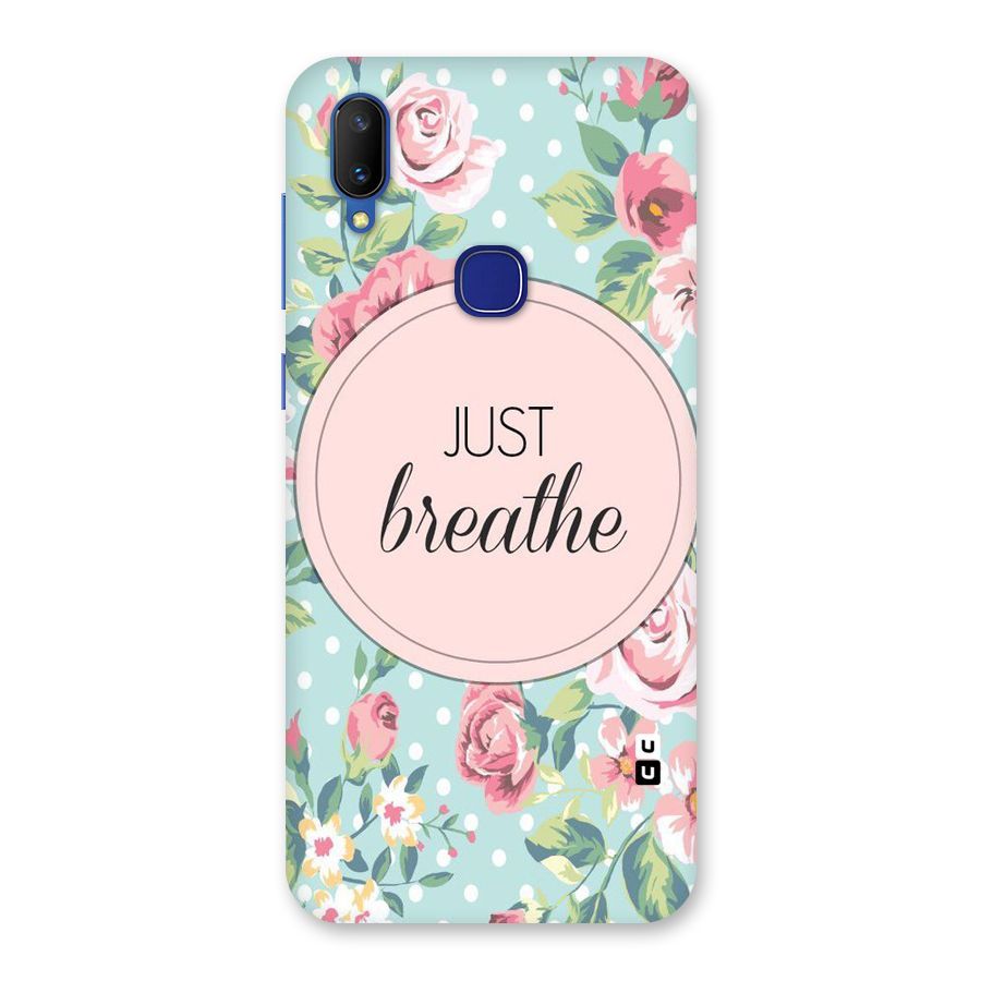 Floral Bloom Back Case for Vivo V11