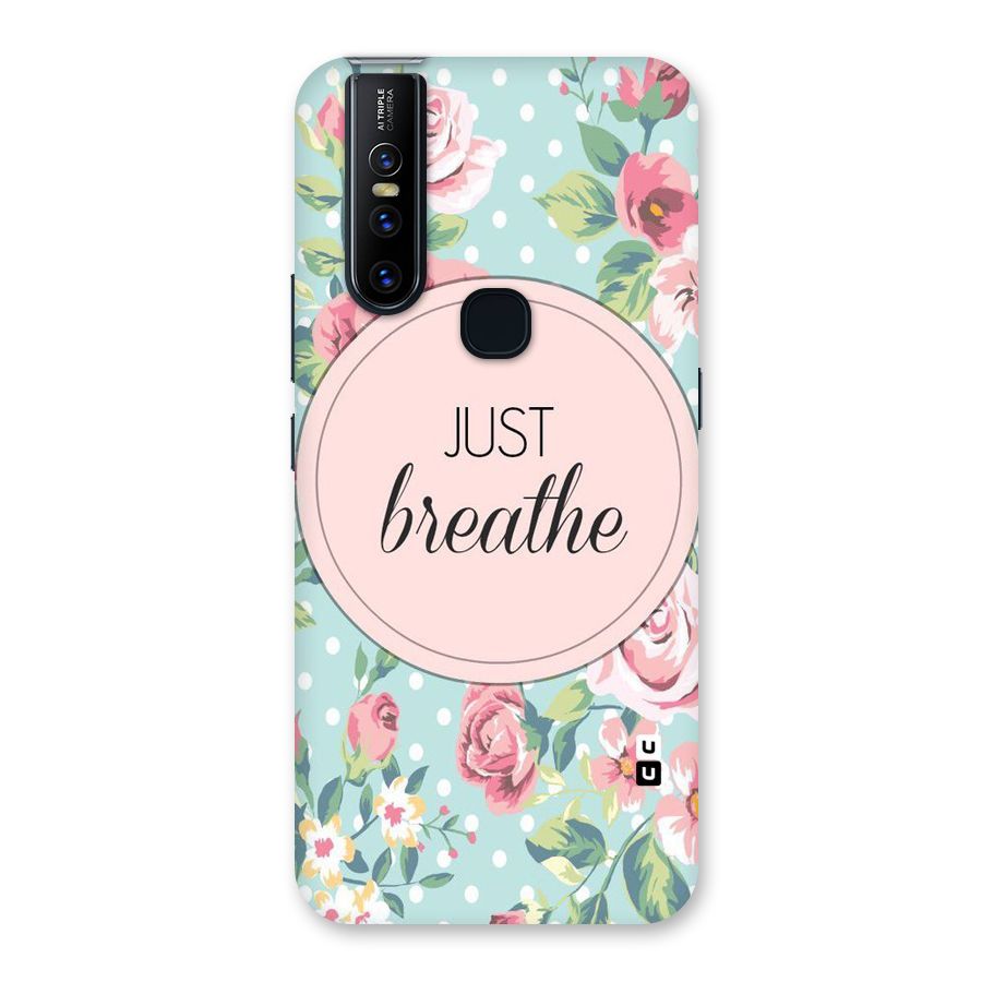 Floral Bloom Back Case for Vivo V15