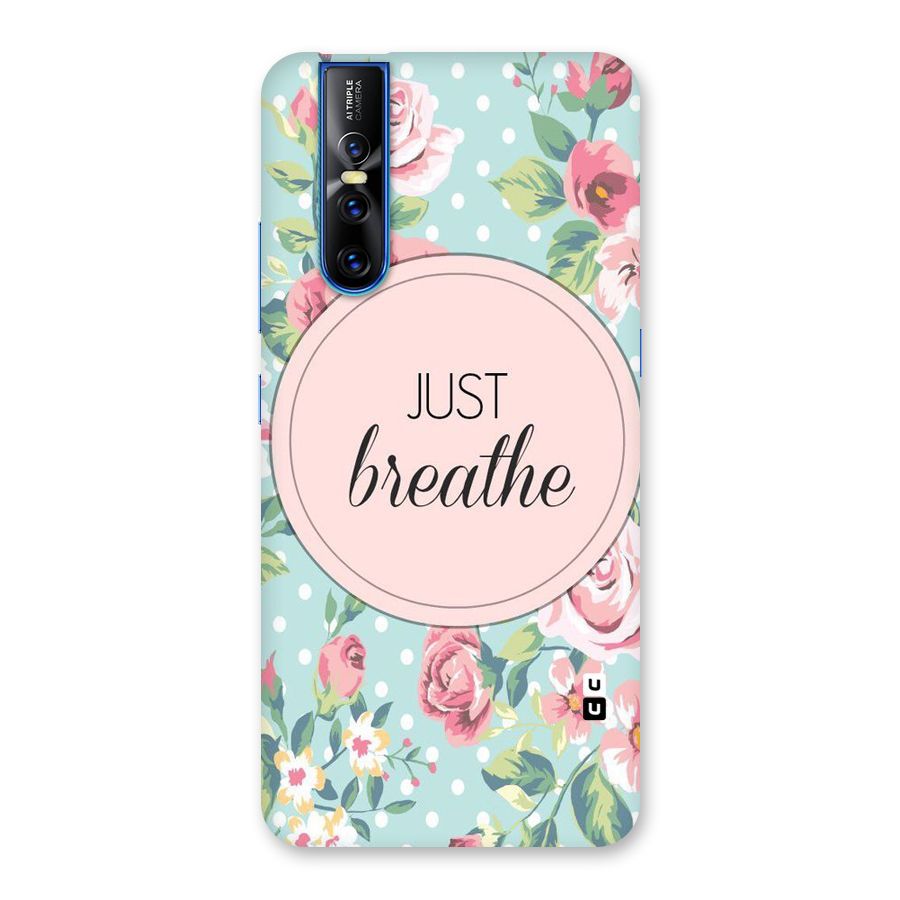 Floral Bloom Back Case for Vivo V15 Pro