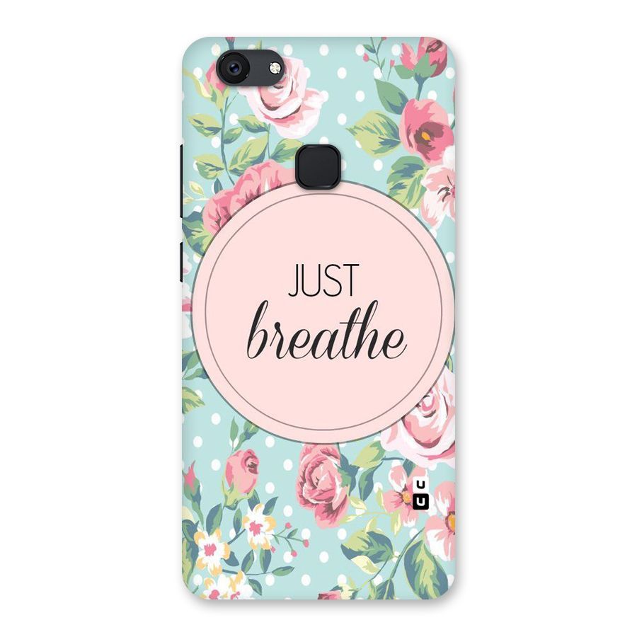 Floral Bloom Back Case for Vivo V7 Plus