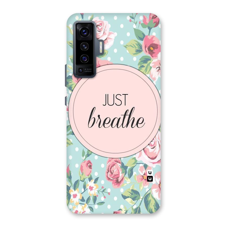 Floral Bloom Back Case for Vivo X50