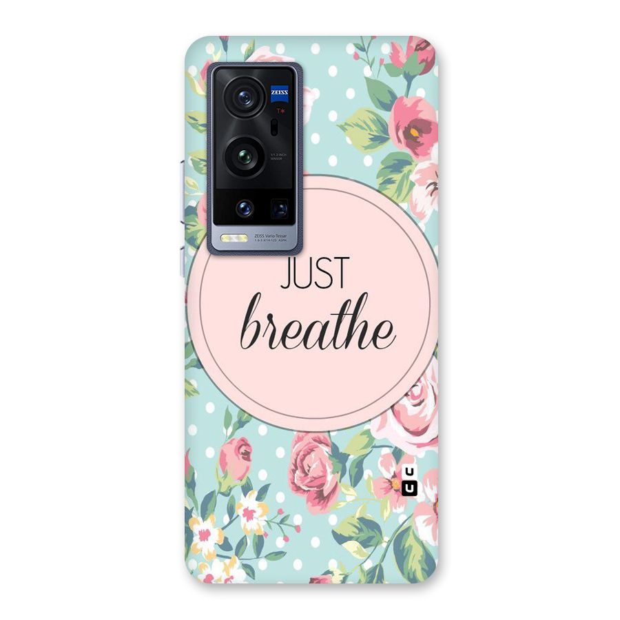 Floral Bloom Back Case for Vivo X60 Pro Plus
