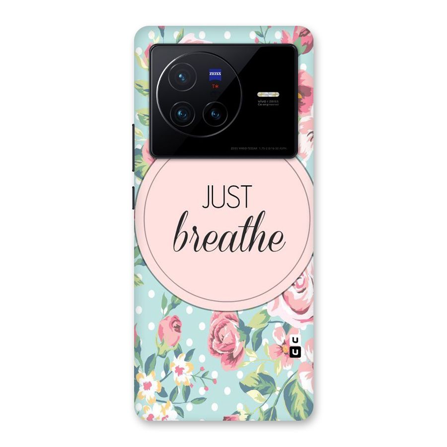 Floral Bloom Back Case for Vivo X80