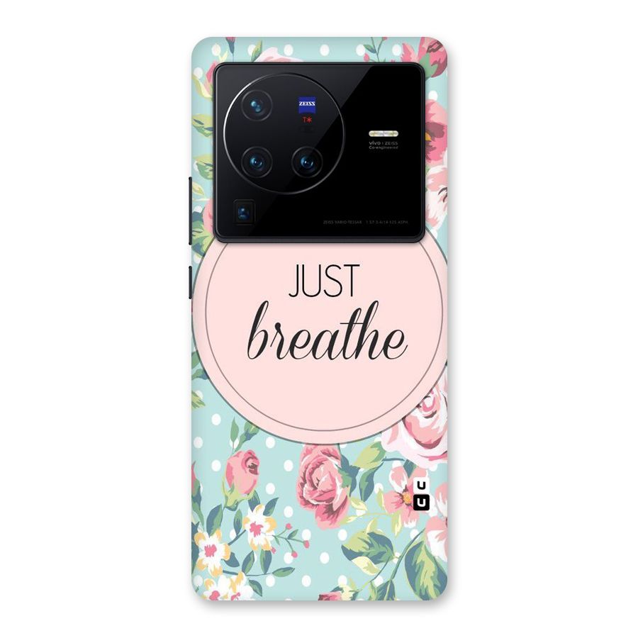 Floral Bloom Back Case for Vivo X80 Pro