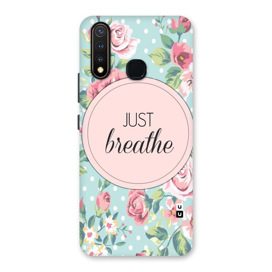 Floral Bloom Back Case for Vivo Y19