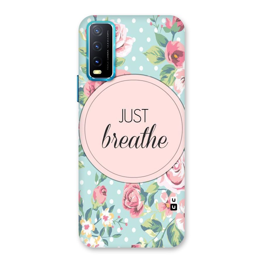 Floral Bloom Back Case for Vivo Y20