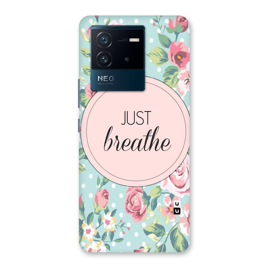 Floral Bloom Back Case for Vivo iQOO Neo 6 5G