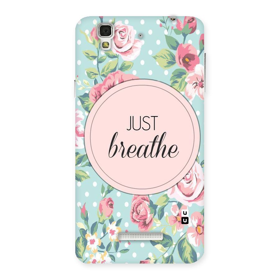 Floral Bloom Back Case for YU Yureka Plus