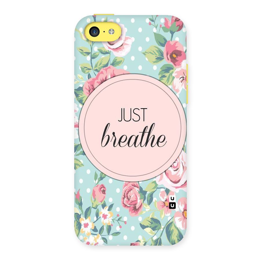 Floral Bloom Back Case for iPhone 5C