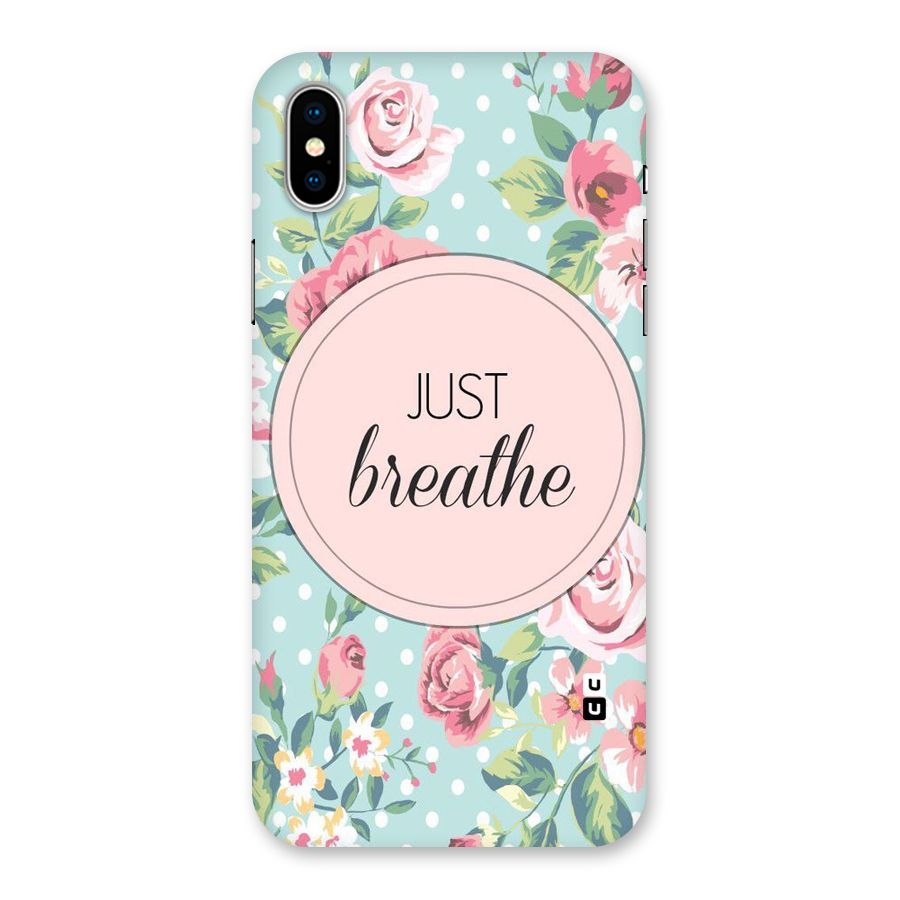 Floral Bloom Back Case for iPhone XS