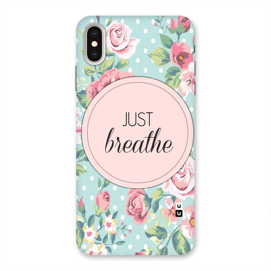 Floral Bloom Back Case for iPhone XS Max