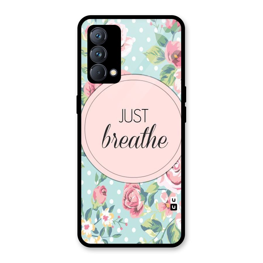 Floral Bloom Glass Back Case for Realme GT Master Edition